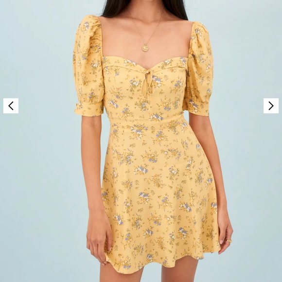 Reformation Dresses & Skirts - NWT REFORMATION Lillet Floral Mini Dress in Felicity